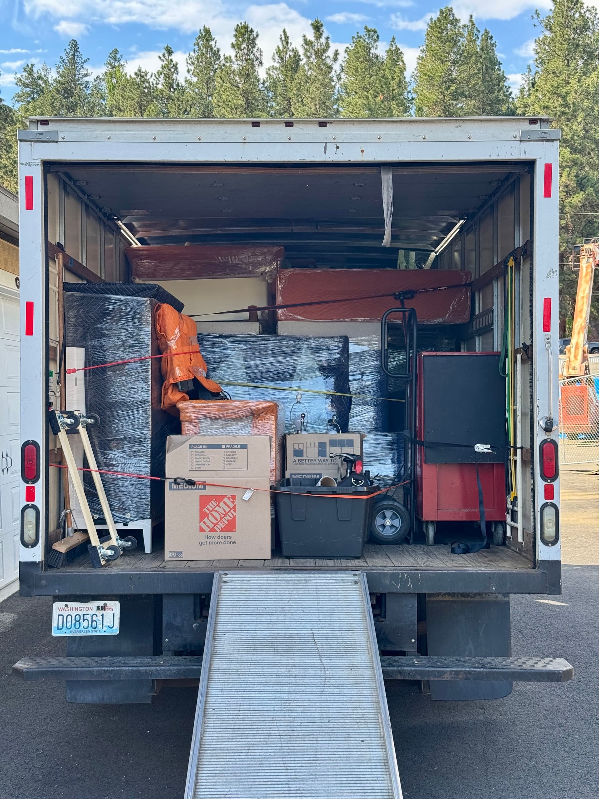 Residential Move from Lakewood to Leavenworth Done Right